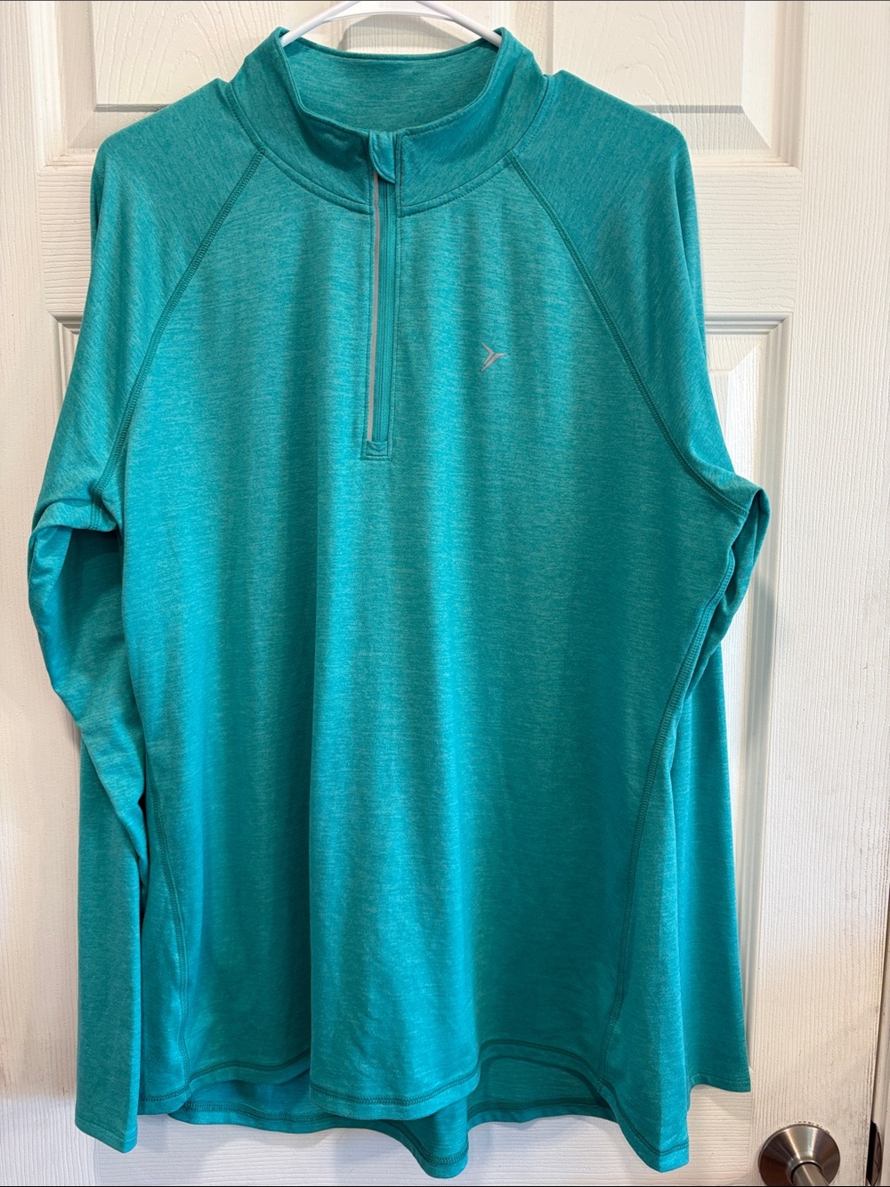 Old Navy Teal Half-Zip Long-Sleeve Pullover